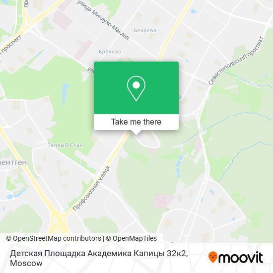 Детская Площадка Академика Капицы 32к2 map