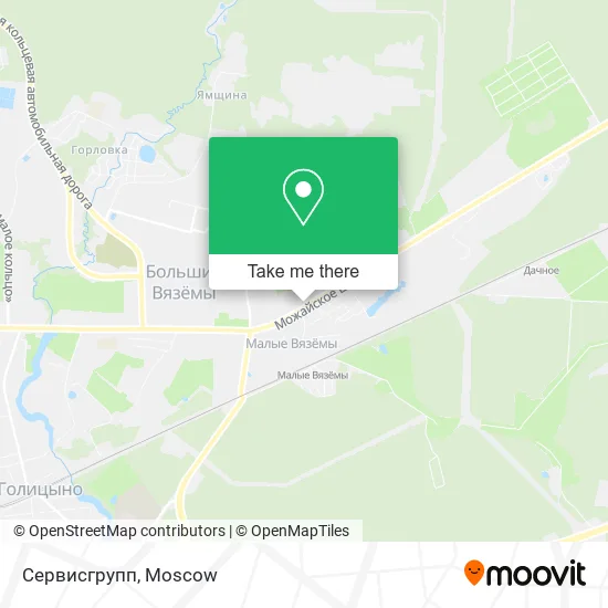 Сервисгрупп map