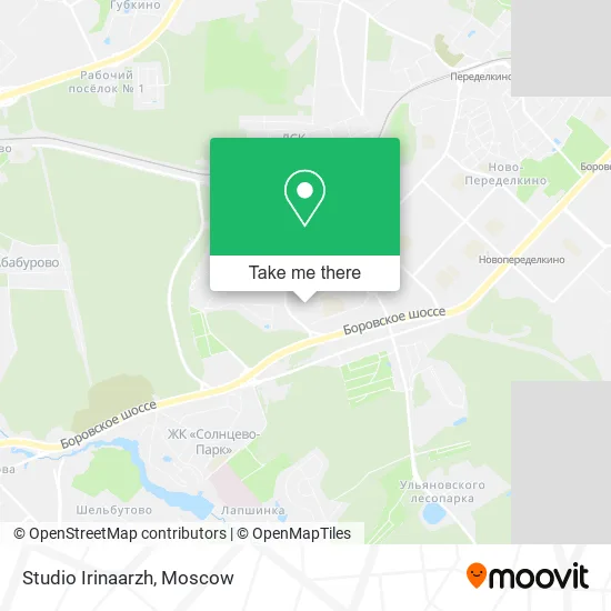 Studio Irinaarzh map