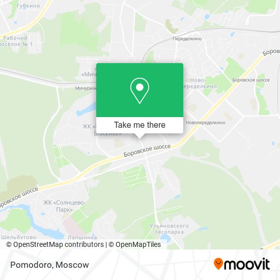 Pomodoro map