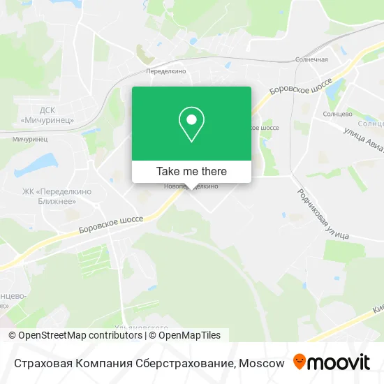 Страховая Компания Сберстрахование map