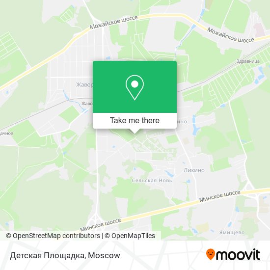 Детская Площадка map