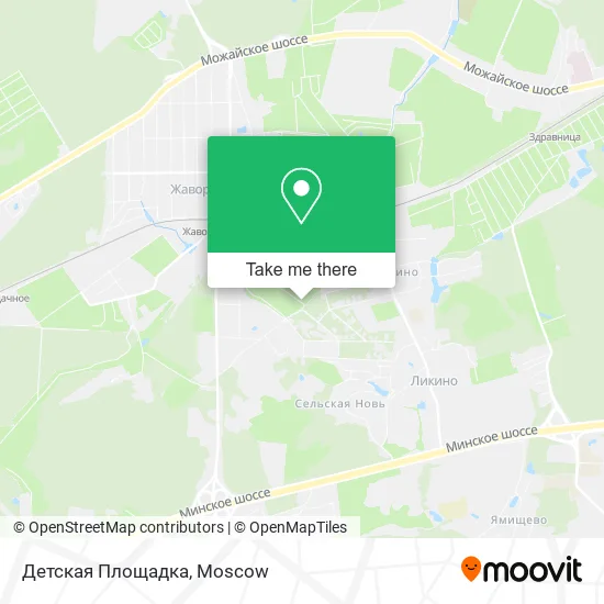 Детская Площадка map