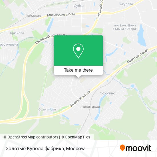 Золотые Купола фабрика map