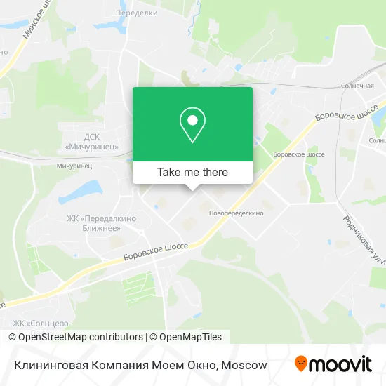 Клининговая Компания Моем Окно map