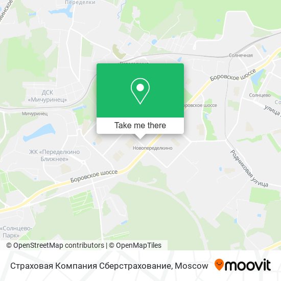 Страховая Компания Сберстрахование map