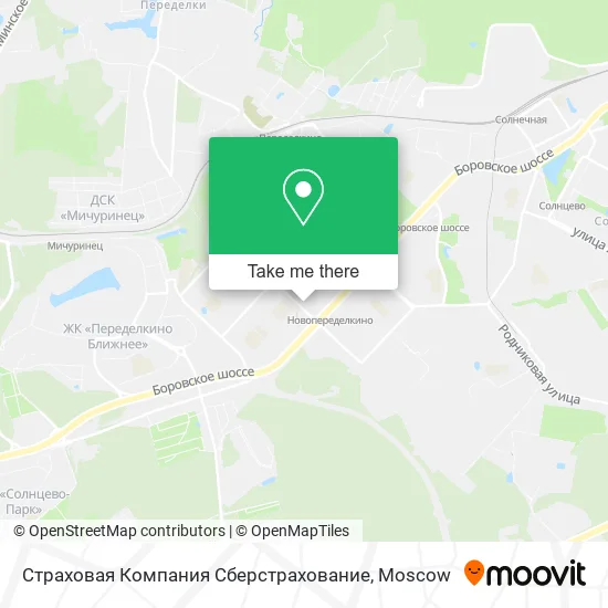 Страховая Компания Сберстрахование map