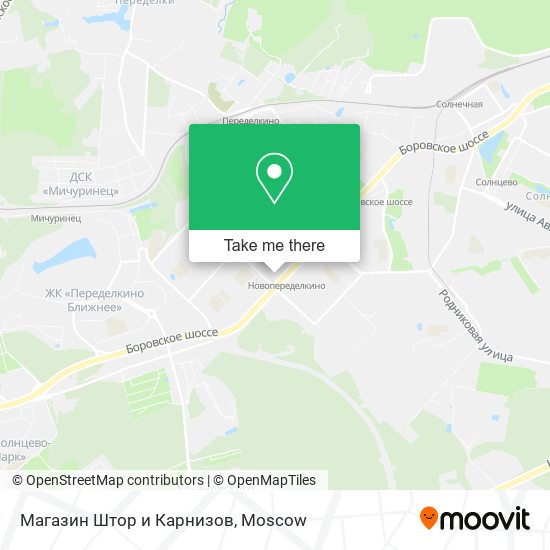 Магазин Штор и Карнизов map