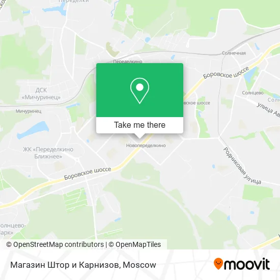 Магазин Штор и Карнизов map