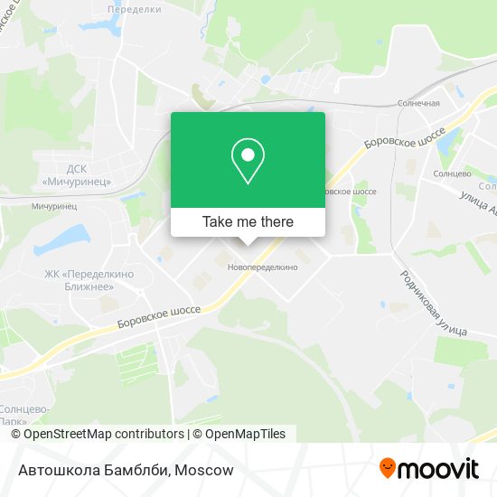 Автошкола Бамблби map