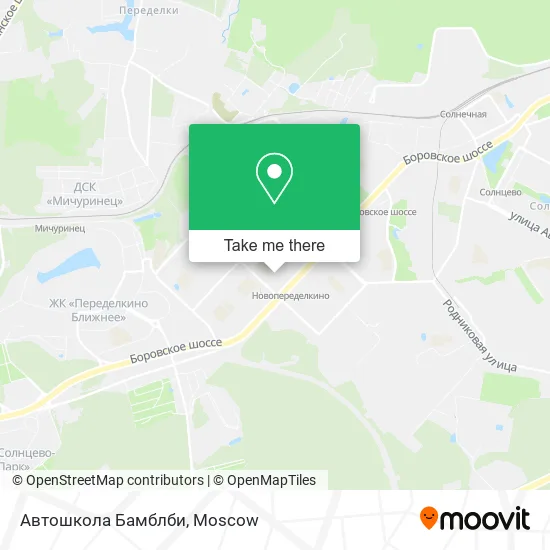 Автошкола Бамблби map