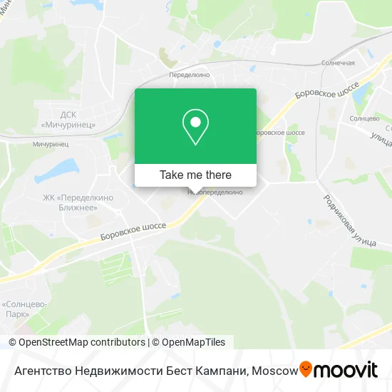 Агентство Недвижимости Бест Кампани map