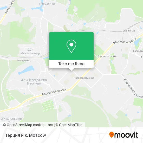 Терция и к map