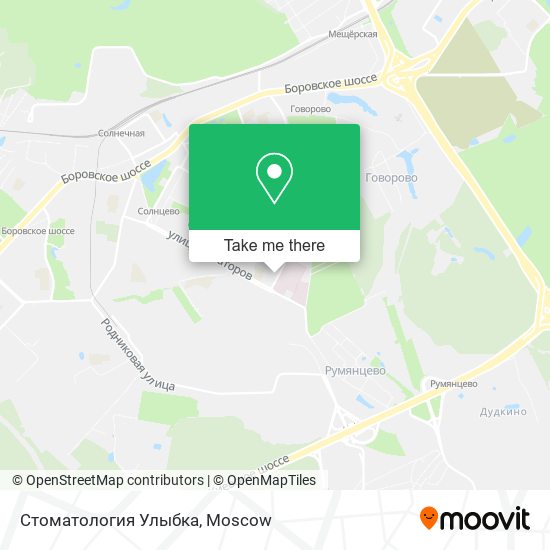 Стоматология Улыбка map