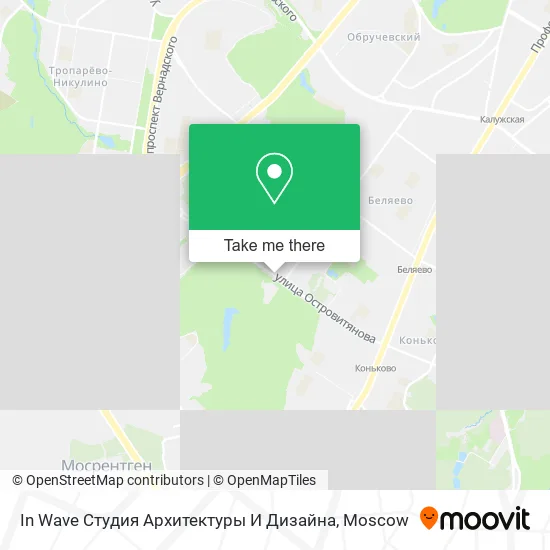 In Wave Студия Архитектуры И Дизайна map