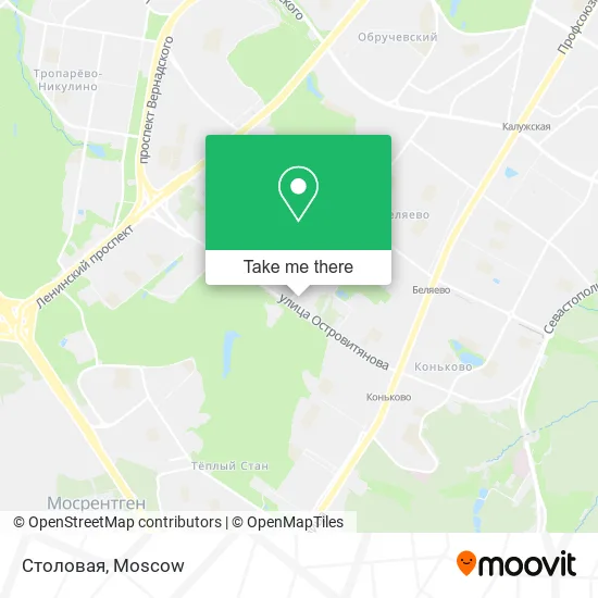 Столовая map