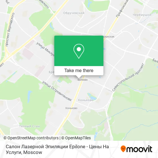 Салон Лазерной Эпиляции Epilone - Цены На Услуги map
