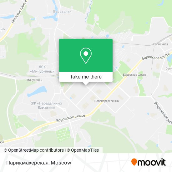 Парикмахерская map