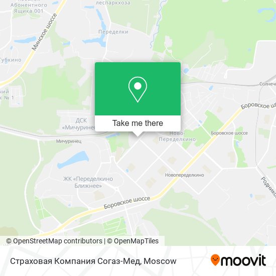 Страховая Компания Согаз-Мед map