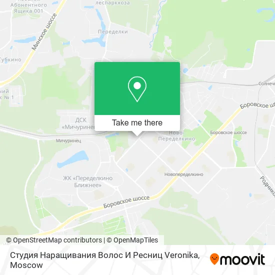 Студия Наращивания Волос И Ресниц Veronika map