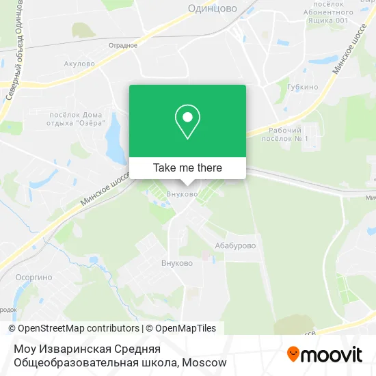 Моу Изваринская Средняя Общеобразовательная школа map