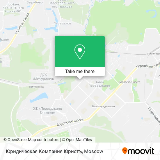 Юридическая Компания Юристъ map