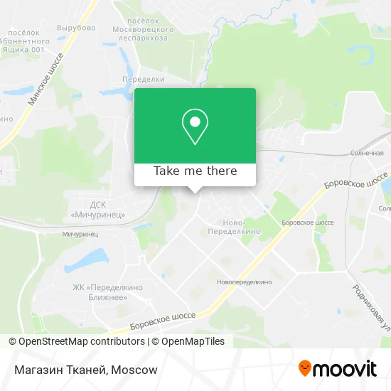 Магазин Тканей map