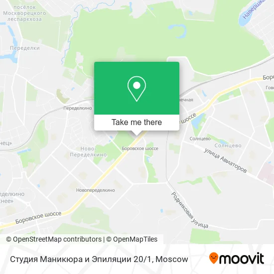 Студия Маникюра и Эпиляции 20 / 1 map