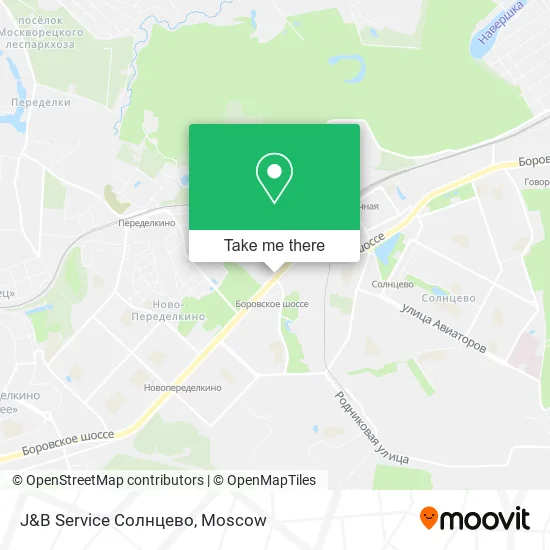 J&B Service Солнцево map