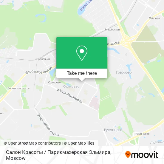 Салон Красоты / Парикмахерская Эльмира map