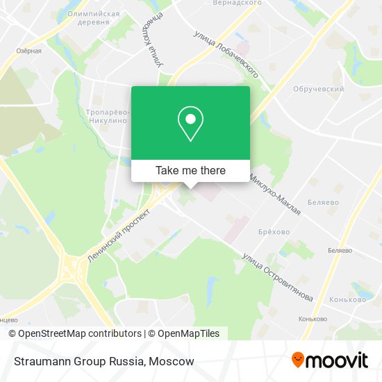 Straumann Group Russia map