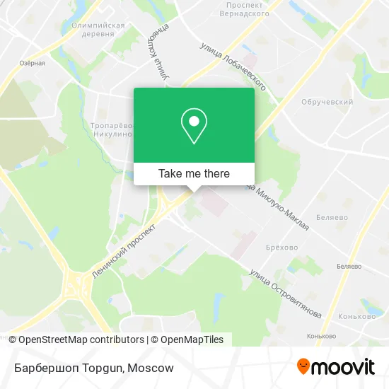 Барбершоп Topgun map