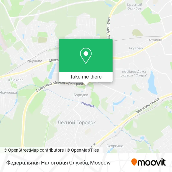 Федеральная Налоговая Служба map