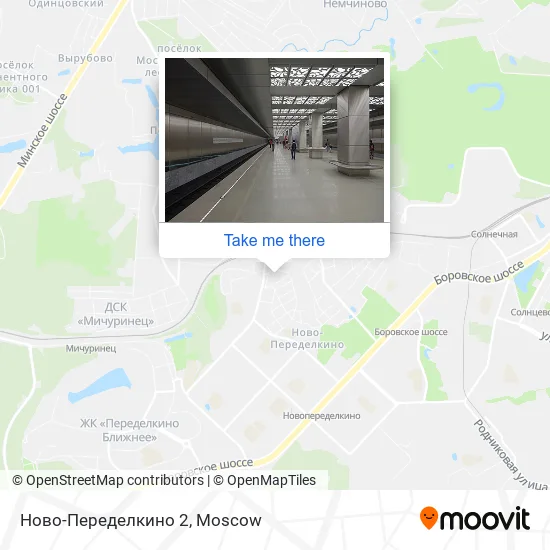 Ново-Переделкино 2 map