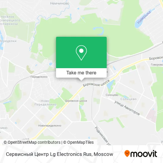Сервисный Центр Lg Electronics Rus map