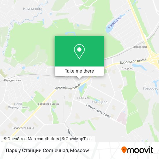 Парк у Станции Солнечная map