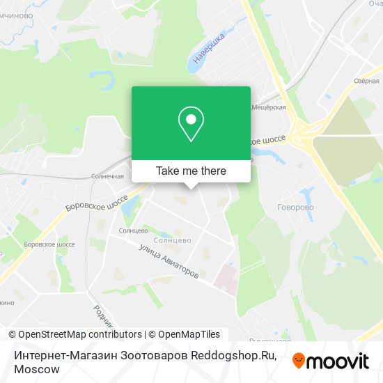 Интернет-Магазин Зоотоваров Reddogshop.Ru map