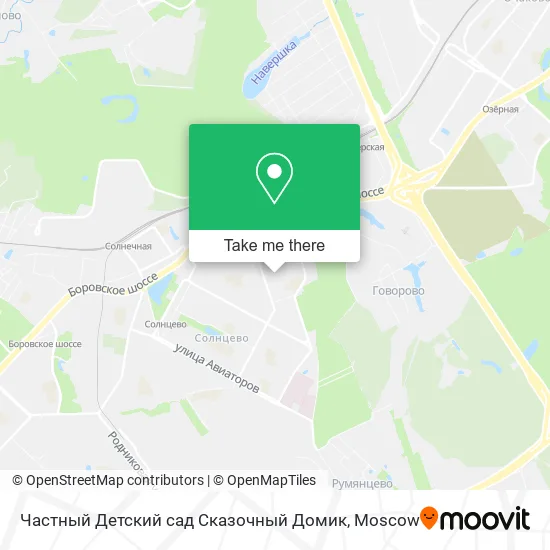 Частный Детский сад Сказочный Домик map