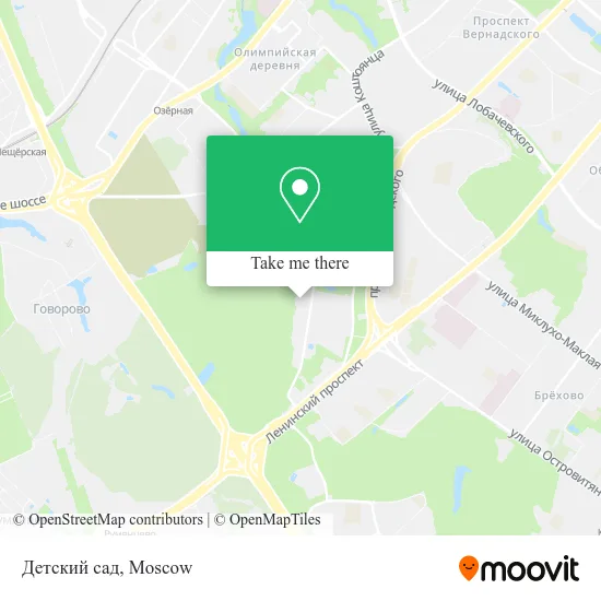 Детский сад map