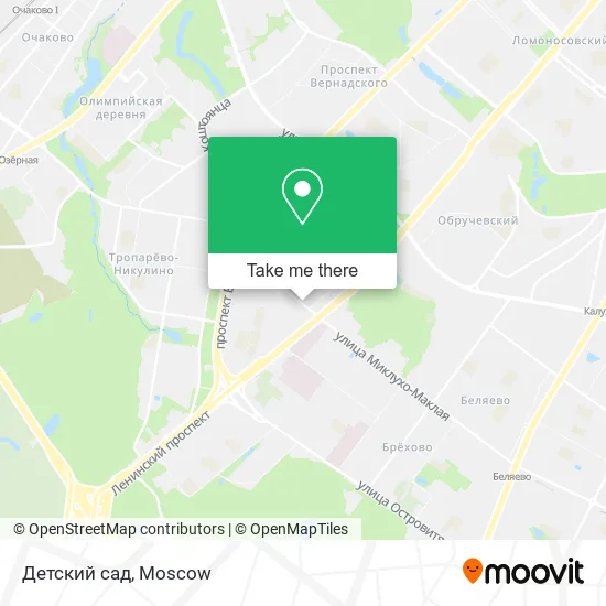 Детский сад map