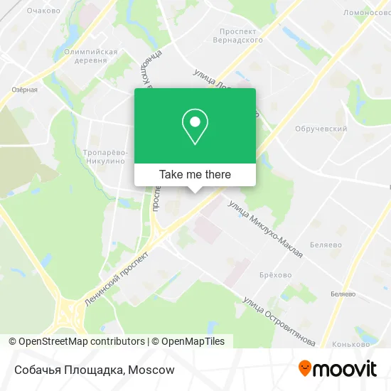 Собачья Площадка map