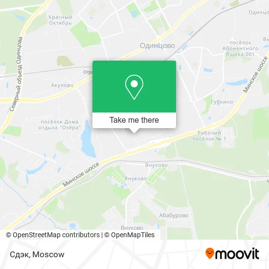 Сдэк map