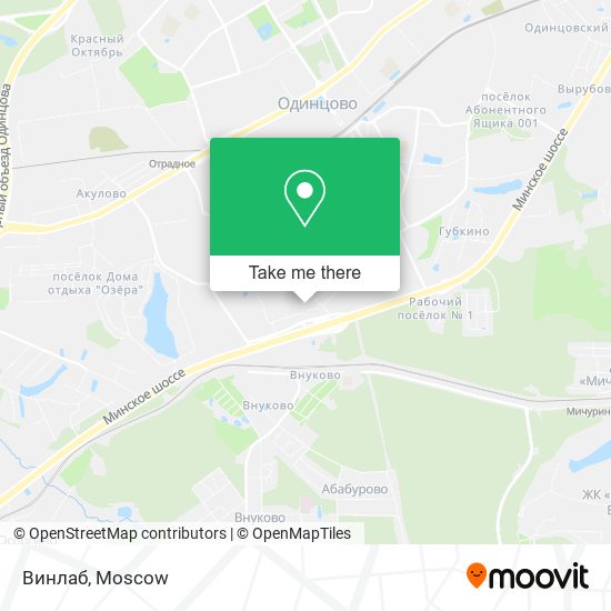Винлаб map