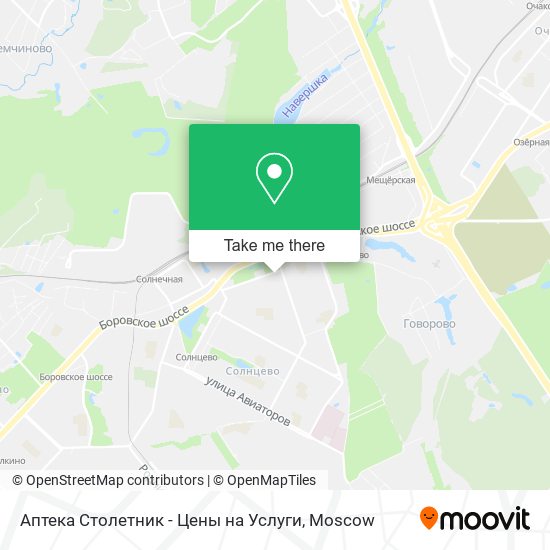 Аптека Столетник - Цены на Услуги map
