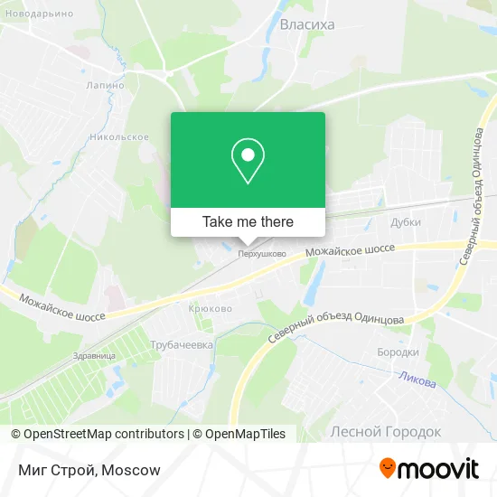 Миг Строй map