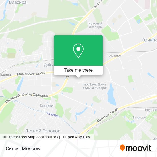 Синяя map