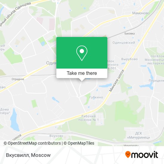 Вкусвилл map