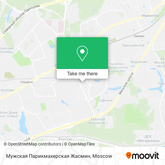 Мужская Парикмахерская Жасмин map