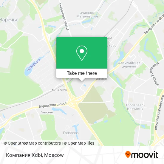 Компания Xdbi map