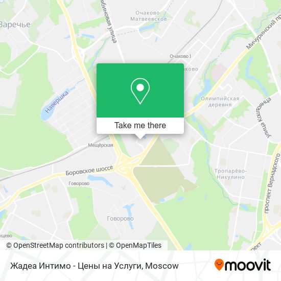 Жадеа Интимо - Цены на Услуги map